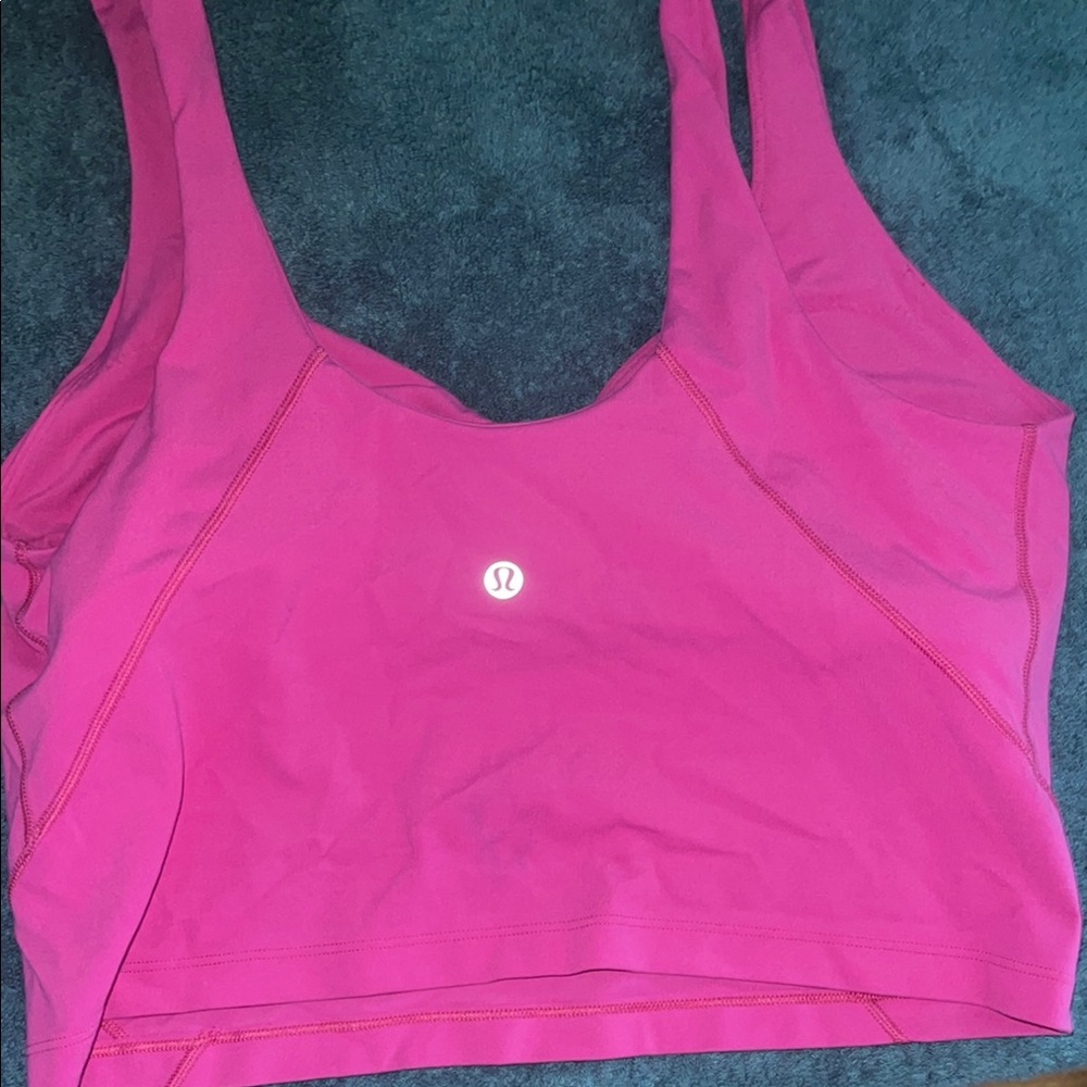 lululemon athletica Pink Medium-Support Sports Bra